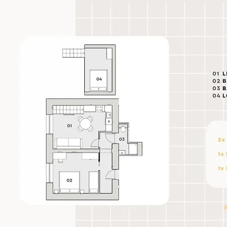 Rentero Lublanska - Stylish Lofts Appartamento